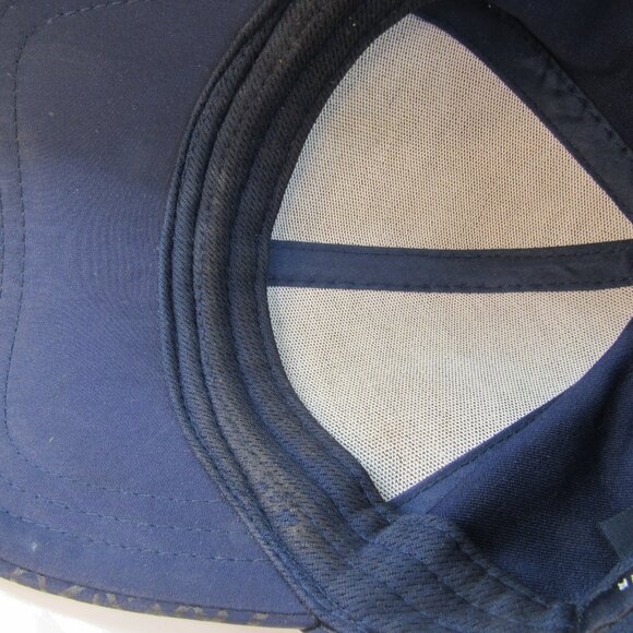 Tommy Hilfiger Logo Navy Blue Men's Adjustable Strap Back Cap Hat - Picture 9 of 10